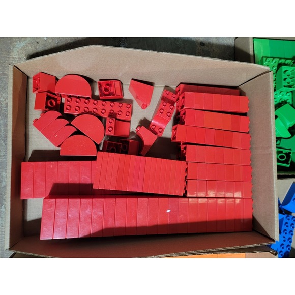 Lego Duplo Lot of --729--Pieces Mixed Multiple Color Lot (16lbs) Of Legos - Picture 2 of 7